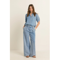 Expresso Blouse Light Blue Denim